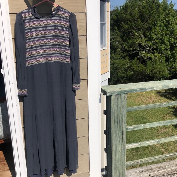 EUC Marie Oliver smocked dress - Picture 1 of 8